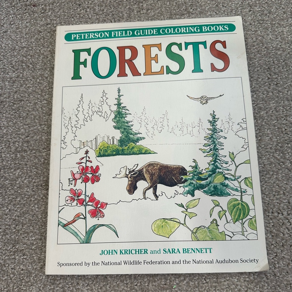 Peterson Field Guide Coloring Book: Forests